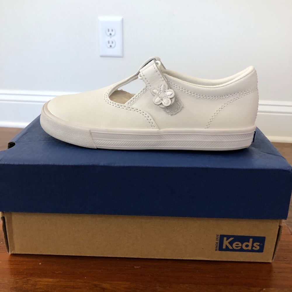 Little Girl Keds Daphne Leather Shoes